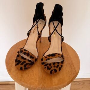 NWT Lulu’s Leopard Print Women's Heels